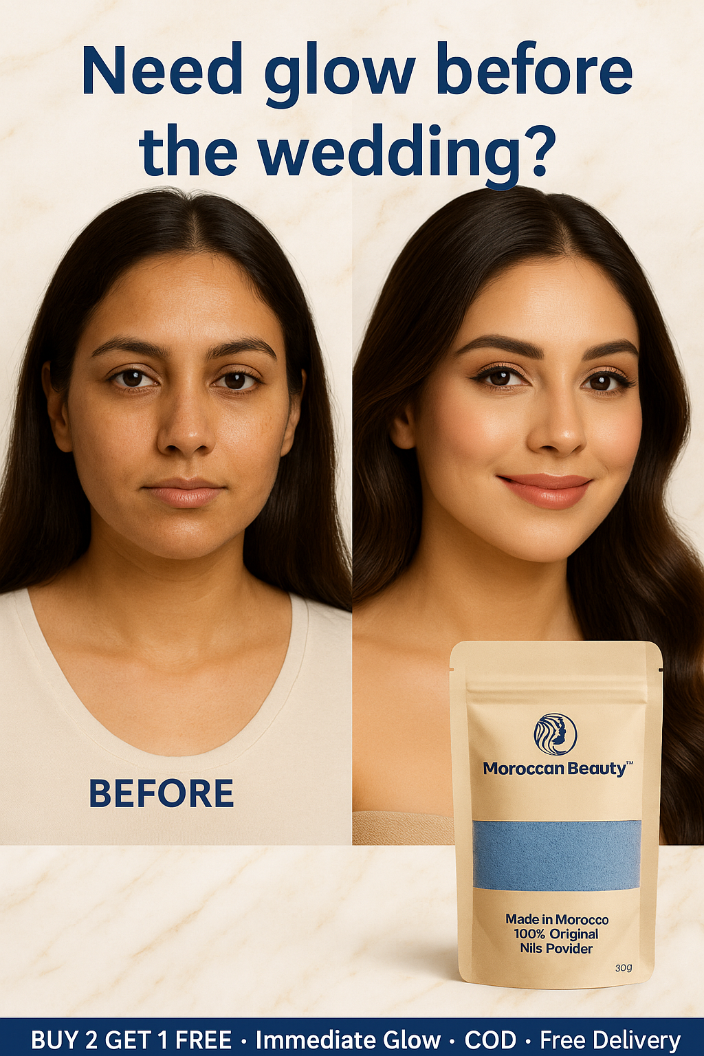 Moroccan Nila Powder for skin whitening