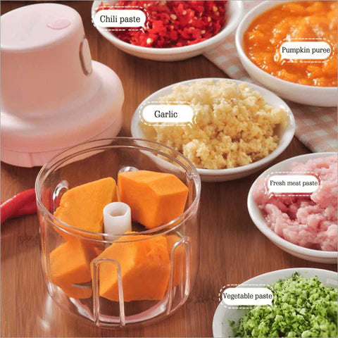 Mini Electric Chopper | USB Rechargeable | Food Chopper Kitchen Tools