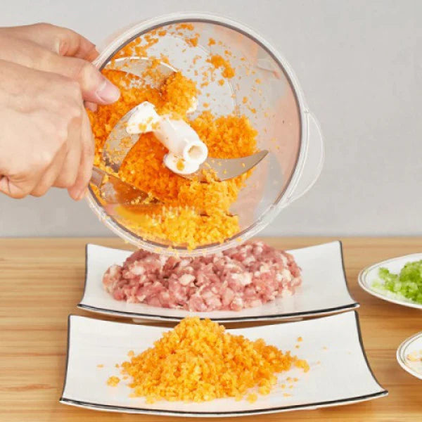 Multi Functional Hand Press Food Chopper