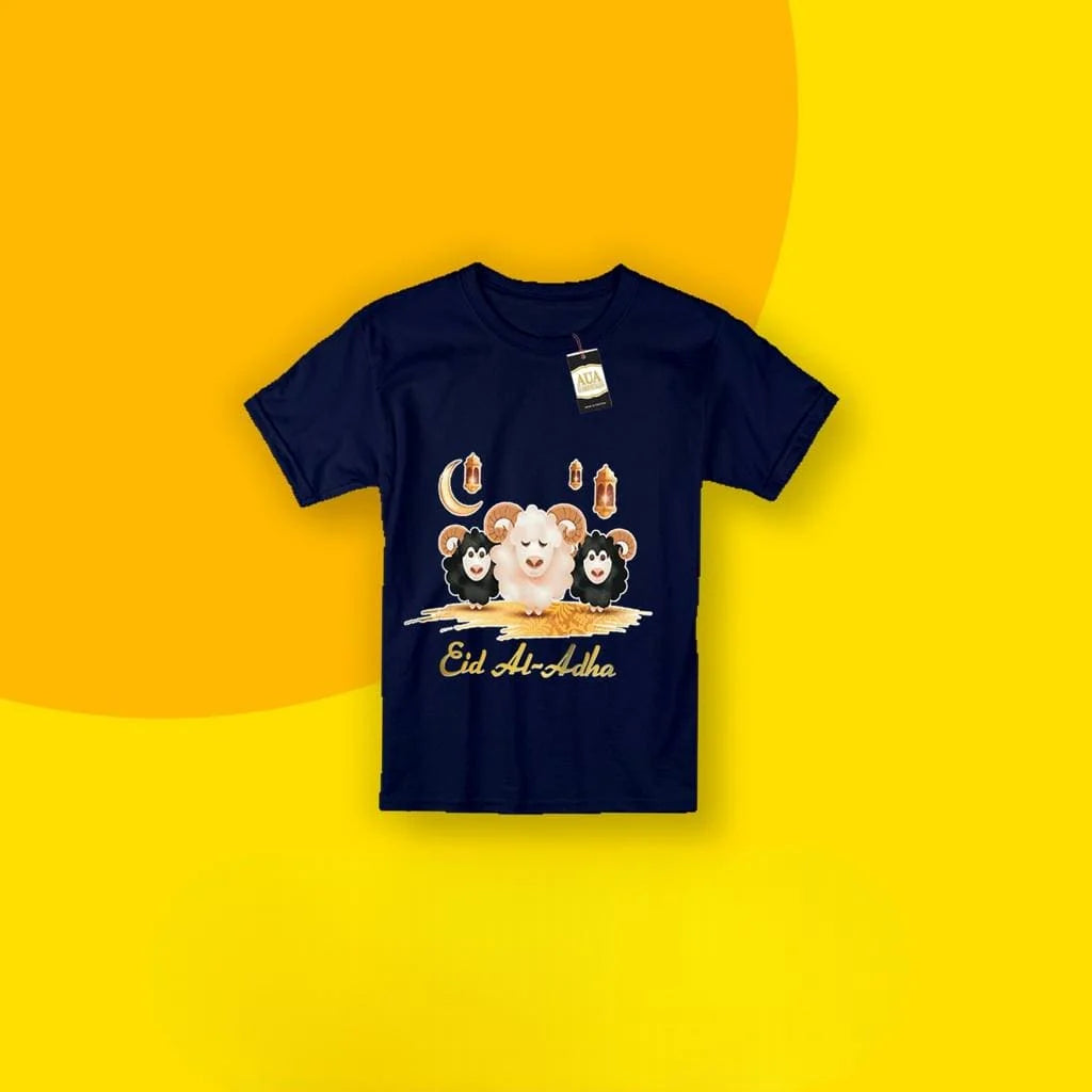 Bakra Eid Printed T Shirts, EID UL AZHA Printed Shirts, Bakra Eid Graphics T-shirt For Kids