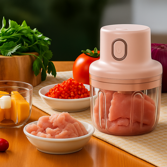 Mini Electric Chopper | USB Rechargeable | Food Chopper Kitchen Tools