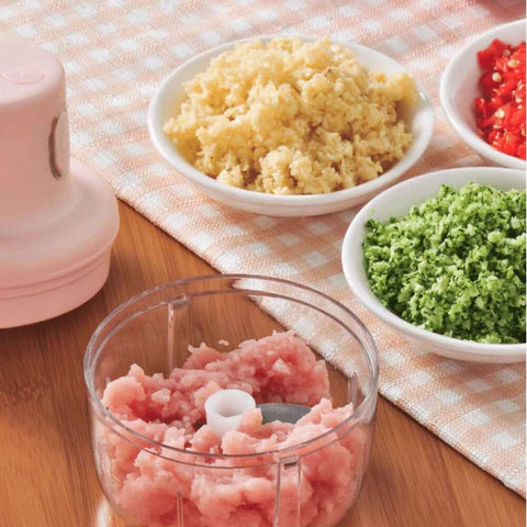 Mini Electric Chopper | USB Rechargeable | Food Chopper Kitchen Tools