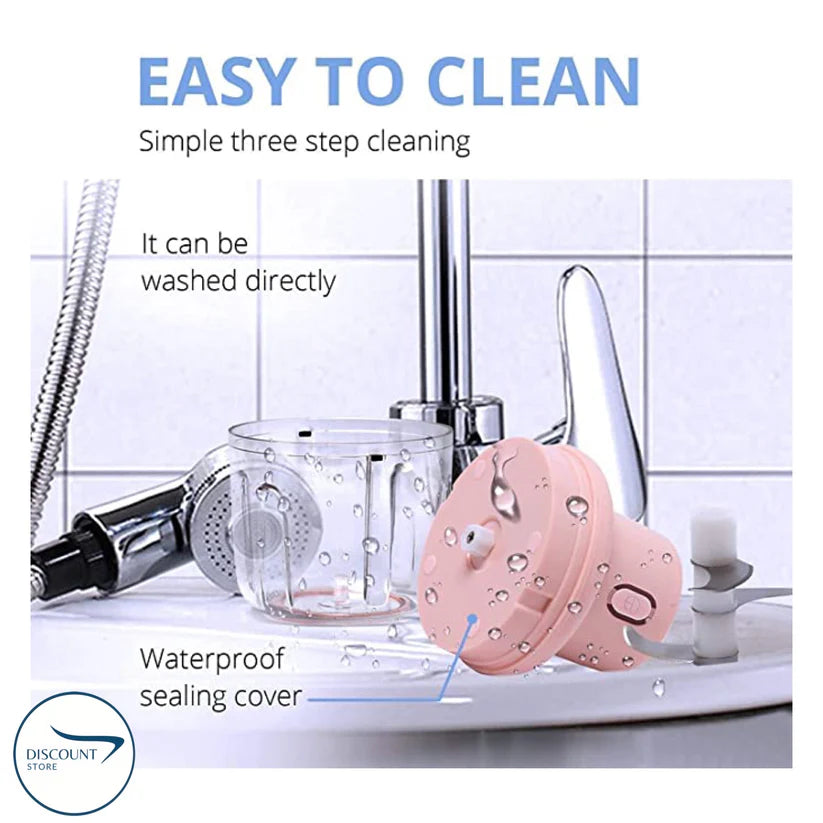 Mini Electric Chopper | USB Rechargeable | Food Chopper Kitchen Tools